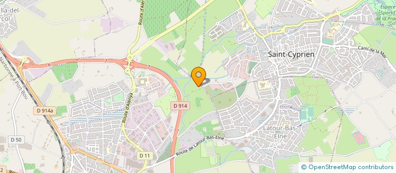 localisation de l'entreprise MADAME NANCY DIAZ à SAINT-CYPRIEN