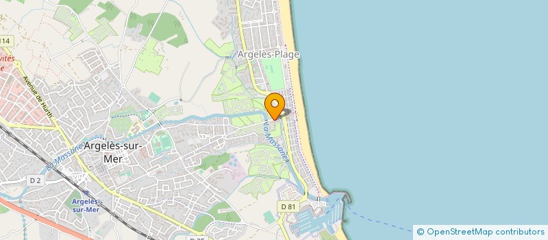 localisation de l'entreprise MADAME NANCY DUCHENE à ARGELES-SUR-MER