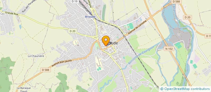 localisation de l'entreprise MADAME NANCY DUMONT-SCOTTI  BRIOUDE