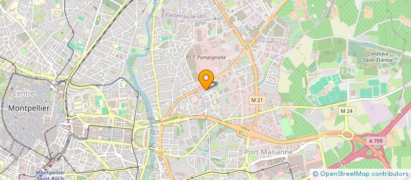 localisation de l'entreprise MADAME NANCY EBION à MONTPELLIER