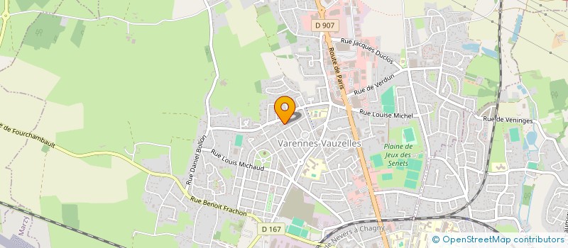 localisation de l'entreprise MADAME NANCY FARGEAS  VARENNES-VAUZELLES