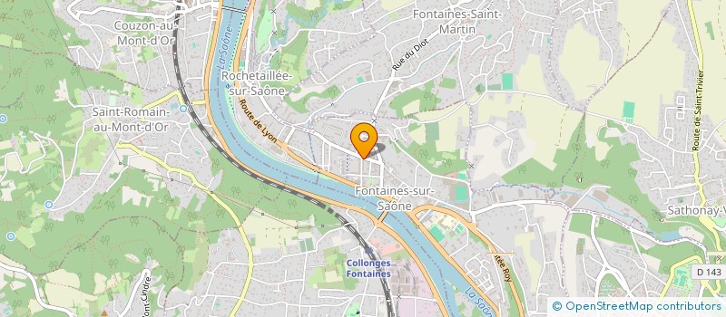 localisation de l'entreprise MADAME NANCY FAUVET à FONTAINES-SUR-SAONE