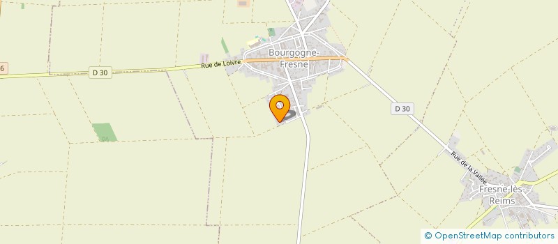 localisation de l'entreprise MADAME NANCY FERAT  BOURGOGNE-FRESNE