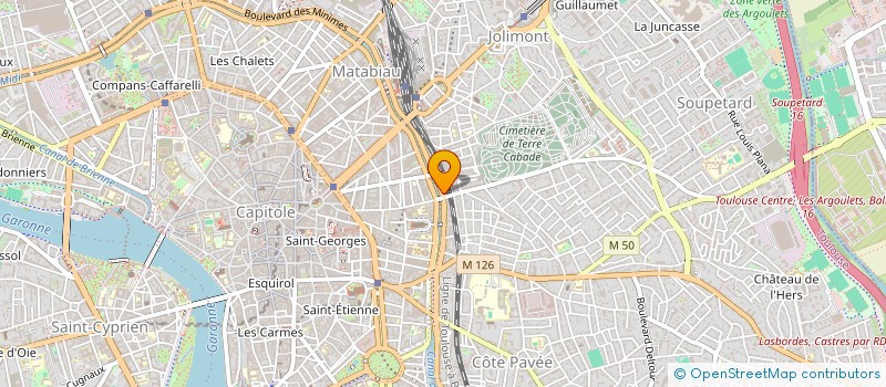 localisation de l'entreprise MADAME NANCY FRETES SALINAS à TOULOUSE