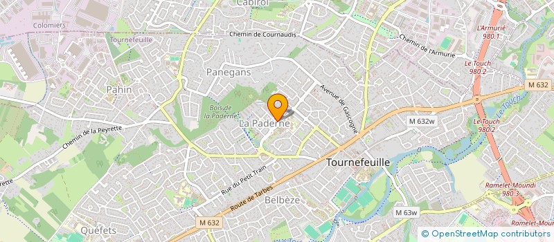 localisation de l'entreprise MADAME NANCY GASSIMBA GUENGBA  TOURNEFEUILLE