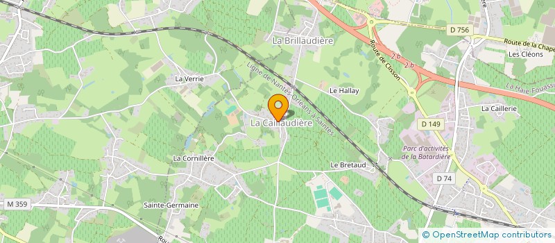 localisation de l'entreprise MADAME NANCY GAUTREAU  LA HAIE-FOUASSIERE