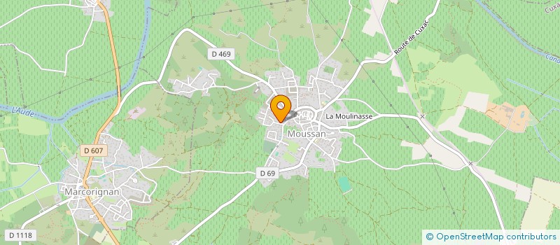 localisation de l'entreprise MADAME NANCY GUILLON  MOUSSAN