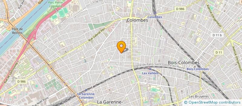 localisation de l'entreprise MADAME NANCY JACQUINOT à COLOMBES