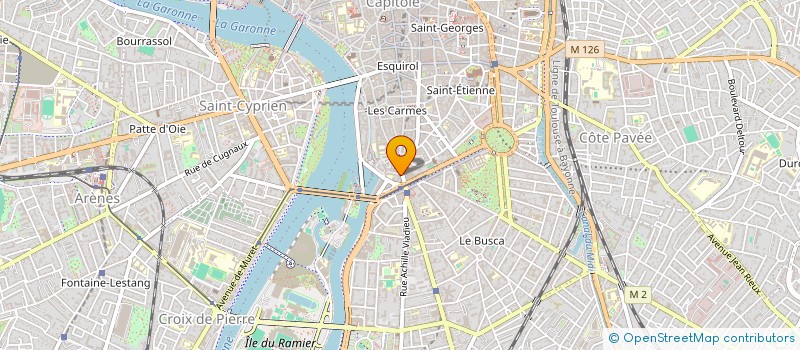 localisation de l'entreprise MADAME NANCY JOHNSTON  TOULOUSE