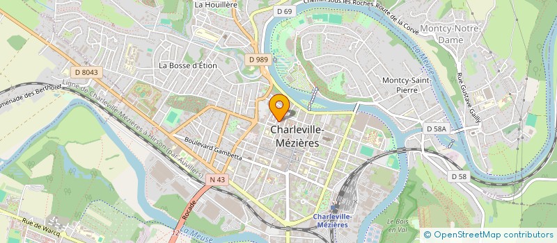 localisation de l'entreprise MADAME NANCY LAMBERT  CHARLEVILLE-MEZIERES