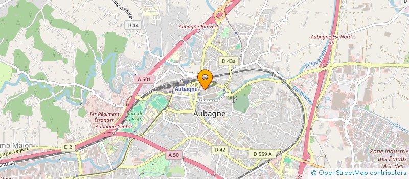 localisation de l'entreprise MADAME NANCY LATASTE à AUBAGNE