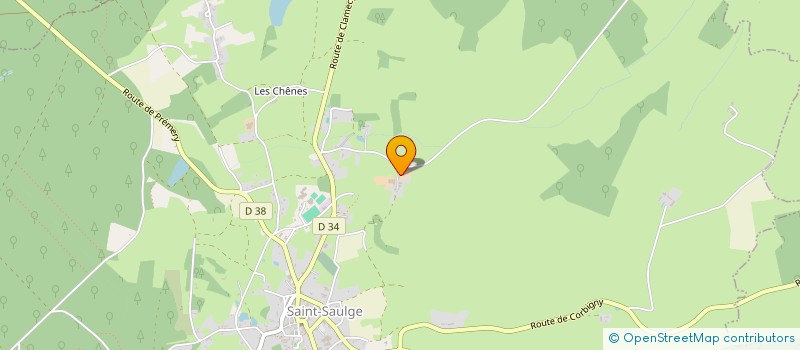 localisation de l'entreprise MADAME NANCY LAZZARONI  SAINT-SAULGE