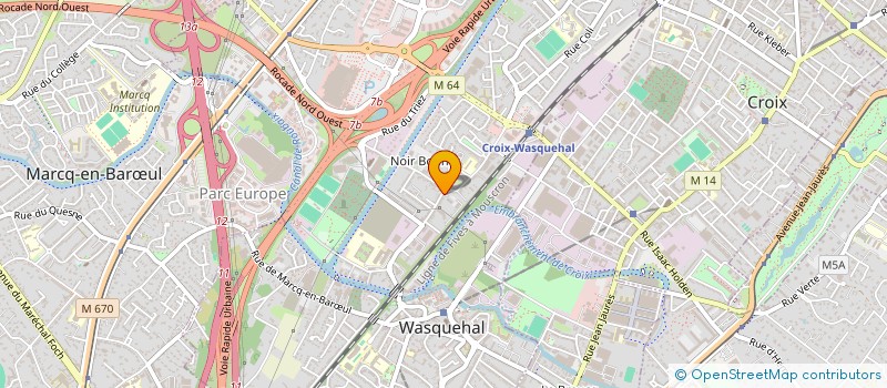 localisation de l'entreprise MADAME NANCY-LORE HIAG  WASQUEHAL