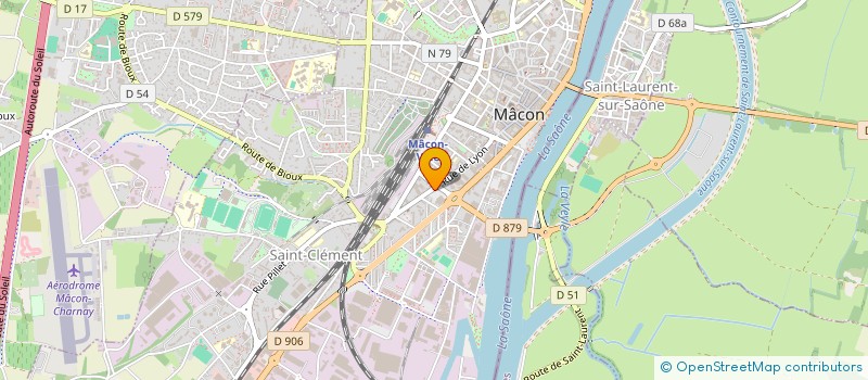 localisation de l'entreprise MADAME NANCY LOUP  MACON