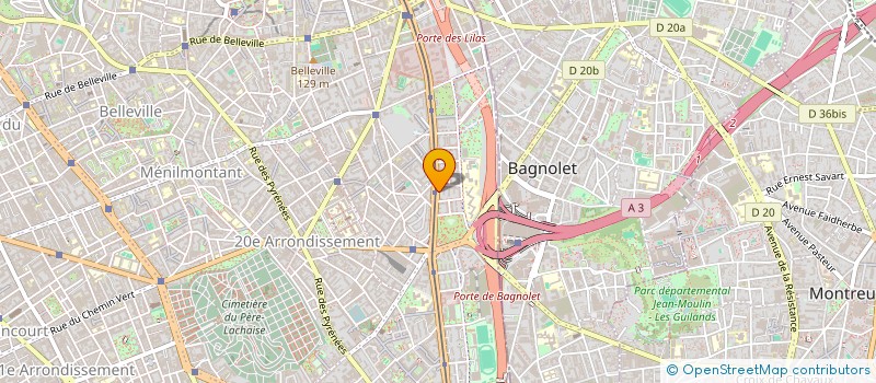 localisation de l'entreprise MADAME NANCY M'BOWOLE  PARIS