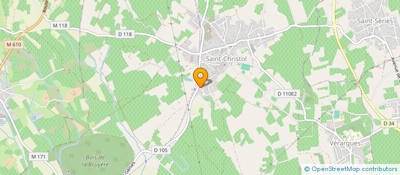 localisation de l'entreprise MADAME NANCY MANRESA  ENTRE-VIGNES