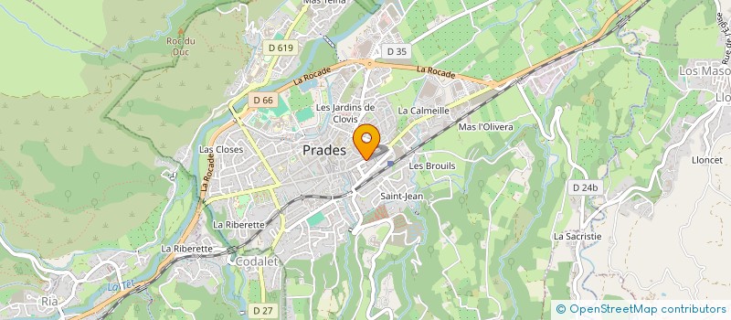localisation de l'entreprise MADAME NANCY METTLEN à PRADES