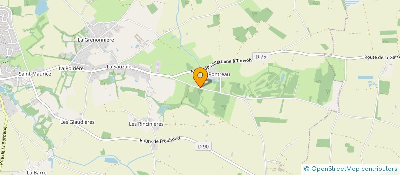 localisation de l'entreprise MADAME NANCY MICHAUD  LA GARNACHE