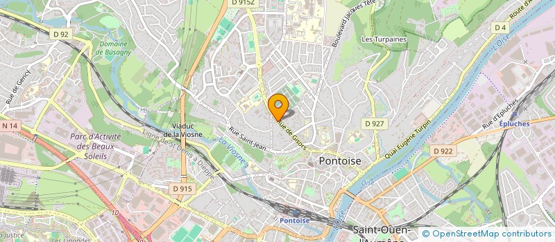 localisation de l'entreprise MADAME NANCY MPASA LIKOBA à PONTOISE
