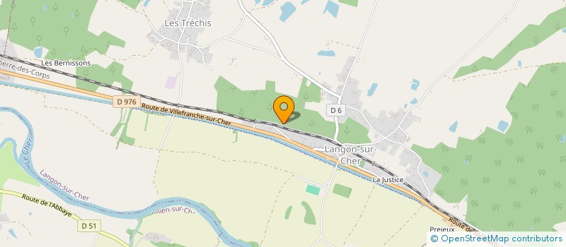 localisation de l'entreprise MADAME NANCY PETIT  LANGON-SUR-CHER