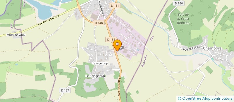 localisation de l'entreprise MADAME NANCY PETIT  GISORS