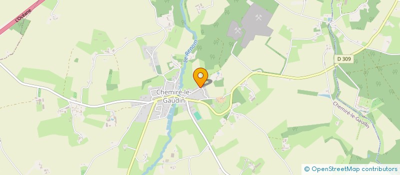 localisation de l'entreprise MADAME NANCY PINCON  CHEMIRE-LE-GAUDIN