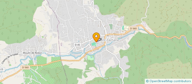 localisation de l'entreprise MADAME NANCY PRUNET  SAINT-ZACHARIE