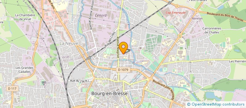 localisation de l'entreprise MADAME NANCY RABY à BOURG-EN-BRESSE