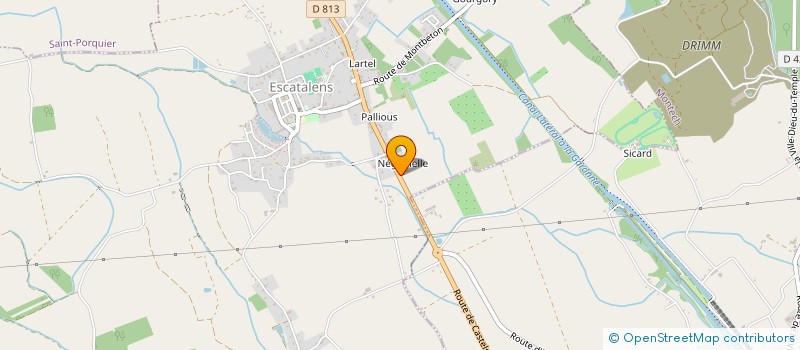 localisation de l'entreprise MADAME NANCY RAMBEAU  ESCATALENS