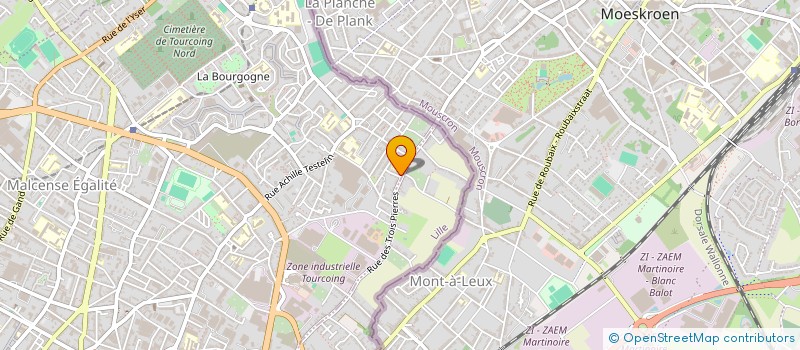 localisation de l'entreprise MADAME NANCY ROSSELLE  TOURCOING