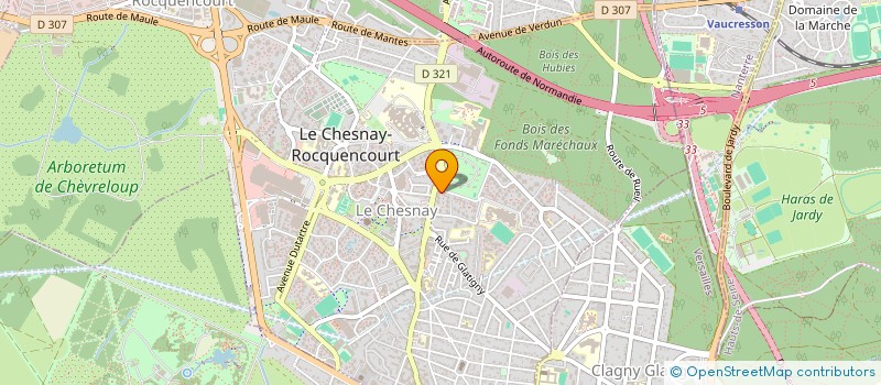 localisation de l'entreprise MADAME NANCY SAFARIAN à LE CHESNAY-ROCQUENCOURT