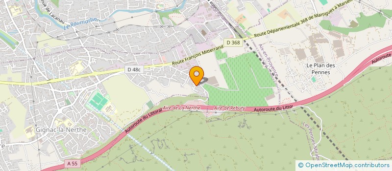 localisation de l'entreprise MADAME NANCY SCARDINA à GIGNAC-LA-NERTHE