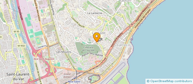 localisation de l'entreprise MADAME NANCY SCHIANO DI-FERRUZZO à NICE
