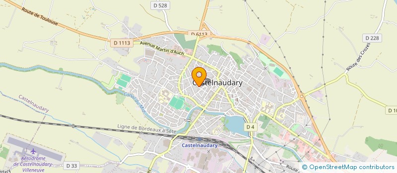 localisation de l'entreprise MADAME NANCY SIBRA à CASTELNAUDARY