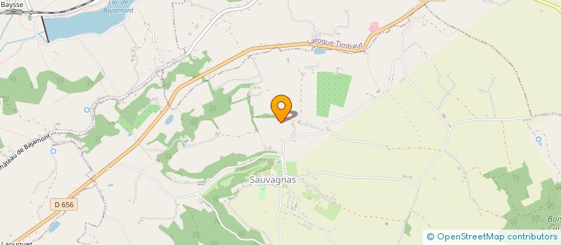 localisation de l'entreprise MADAME NANCY TETREAU  HAUTEFAGE LA TOUR