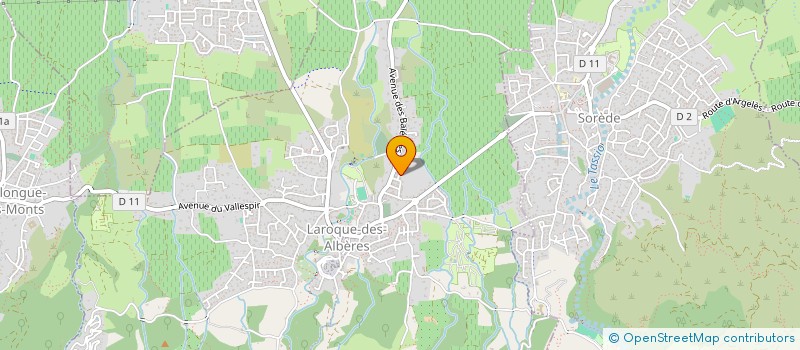 localisation de l'entreprise MADAME NANCY TROUILLARD  LAROQUE-DES-ALBERES