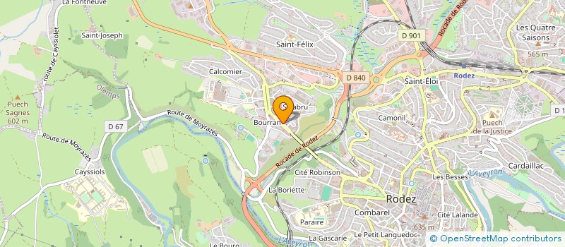 localisation de l'entreprise MADAME NANCY VALENTIN à ALBI