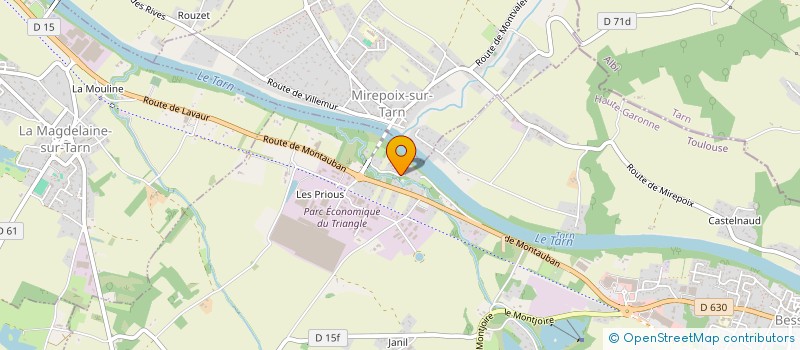 localisation de l'entreprise MADAME NANCY VIATGE  BESSIERES