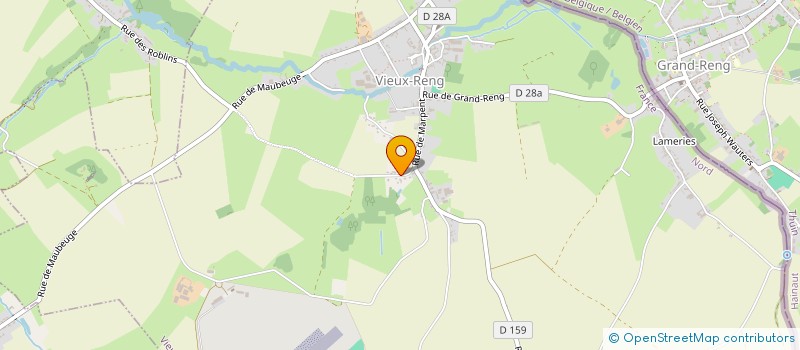 localisation de l'entreprise MADAME NANCY WALLET  VIEUX-RENG