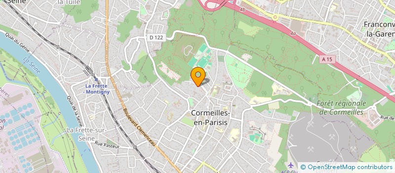 localisation de l'entreprise MADAME NANDESHWAREE RAMNIHORA-RAI  CORMEILLES-EN-PARISIS