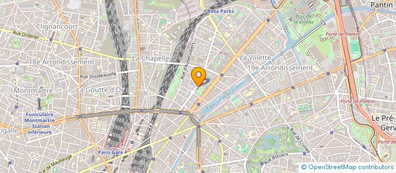 localisation de l'entreprise MADAME NANDI MELEDJE  PARIS