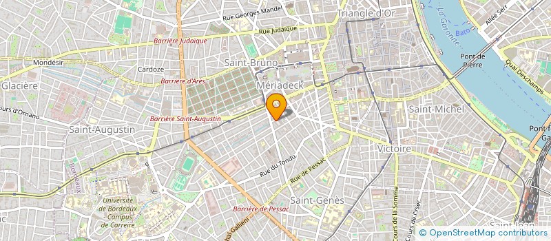 localisation de l'entreprise MADAME NANDINI CALIMOUTOU à BORDEAUX