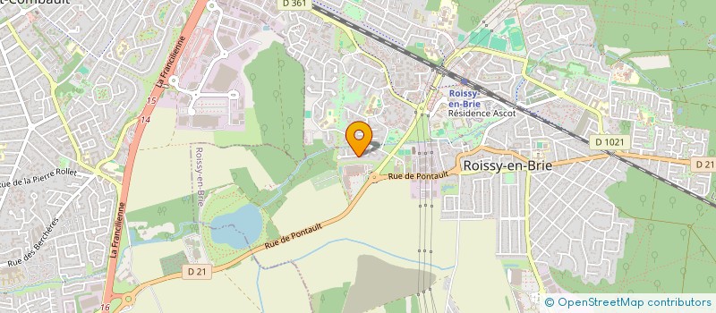 localisation de l'entreprise MADAME NANDY BOUKA NGUIMAZE  ROISSY-EN-BRIE