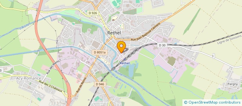 localisation de l'entreprise MADAME NANG PANYASIRI  RETHEL