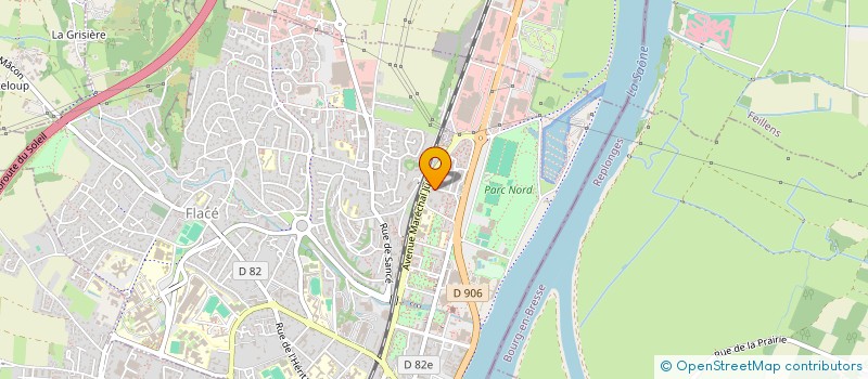 localisation de l'entreprise MADAME NANISE BALE  MACON