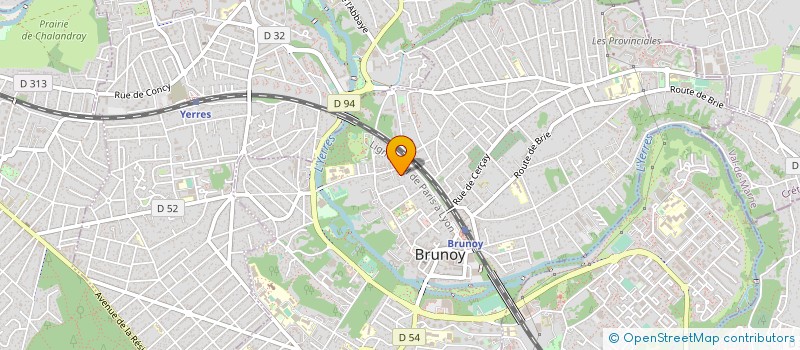 localisation de l'entreprise MADAME NANNAN LINE  BRUNOY