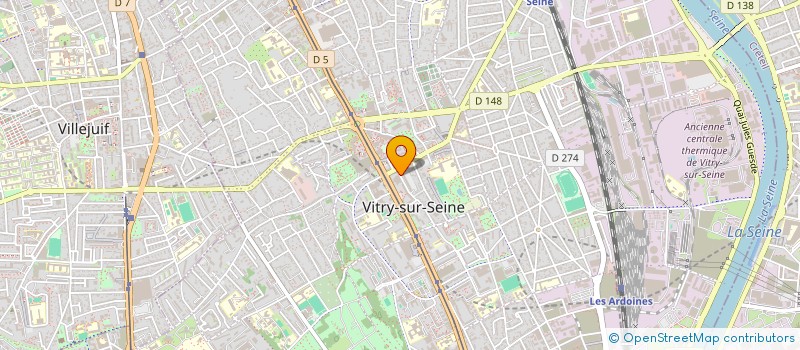 localisation de l'entreprise MADAME NANNAPAT RATTHAPORNTHANACHAT à VITRY-SUR-SEINE