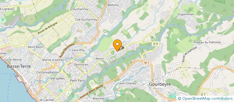 localisation de l'entreprise MADAME NANNCY LABRY  SAINT-CLAUDE