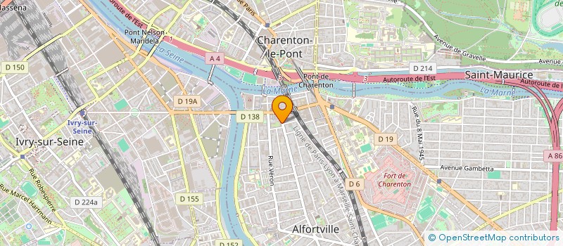 localisation de l'entreprise MADAME NANOR OSKIANIAN à ALFORTVILLE