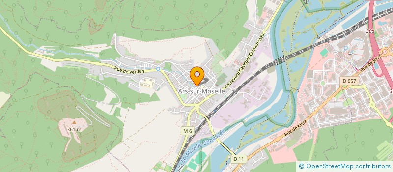 localisation de l'entreprise MADAME NANOU MAYER  ARS-SUR-MOSELLE